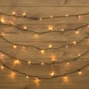 Гирлянда светодиодная универсальная 200 LED Теплый белый 20 метров с контроллером 304116