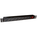 Блок розеток LANMASTER TWT-PDU19-10A8P-1.8