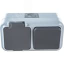 Беларусь Блок выключатель одноклавишный+розетка IP54