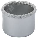 Коронка кольцевая по кафелю карбидная, глубина пропила 25 мм, 35 мм