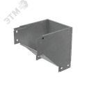 Угол внеш. верт. 80х400 мм с разворотом трассы на 180 гр. ПЛЮС INOX304