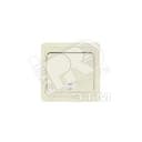 Выключатель Валери одноклавишный с подсветкой слоновая кость