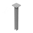 Стойка потолочная сварная двойная для средних нагрузок 30х50х1300 мм, толщ. 2,5 мм, гальван. цинк