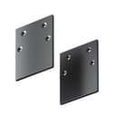 Заглушка торцевая 2шт Gravity накладной черный Technical TRA010EC41B