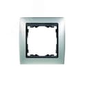 Рамка на 2 поста, S82, алюминий матовый - графит Simon