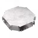 Х-образный ответвитель с крышкой Стандарт 300х100