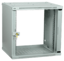 ITK Шкаф LINEA WE 9U 600x600мм дверь стекло серый (LWE3-09U66-GF)