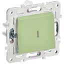 SKANDY Выключатель 1-клавишный с индикацией 10А SK-V07G мятный IEK