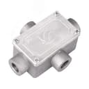 Коробка ответвительная алюминиевая 4 ввода М20х1.5 IP55 118х83х42мм DKC