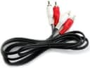 Шнур 2 RCA Plug - 2 RCA Plug 1.5 м (10шт/уп) REXANT 17-0103