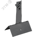 Держатель проводника круглого 6-10мм винтовой для конька широкого h=80мм оцинкованная сталь TD IEK