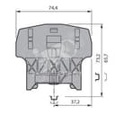 Фиксатор торцевой для рейки DIN3 BAZH1