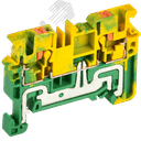 Колодка клеммная CP-PEN земля 2,5мм2 желто-зеленая IEK