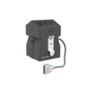 Нагреватель с вентилятором,  100/ 200 Вт,  24 DC,  монтаж на DIN-рейку.Амадон ТВА-100/  200-24