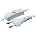 Шнур Navigator 61 724 NPS-FS-170-2x0.5-WH 1.7м с выкл. белый