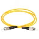 Патч-корд оптический соединительный (шнур коммутационный) для одномодового кабеля (SM) 9/125 (OS2) FC/UPC-FC/UPC одинарного исполнения (Simplex) LSZH 2м