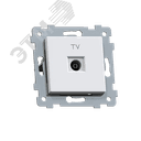 Аксиома  Механизм розетки телевизионной скрытой установки РТВ1-460, белый