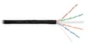 LAN U/UTP 4x2x23AWG (0,57мм) Кат.6 (Класс E) полимерн материал нг(А)-HF черный (305м) NIKOMAX (NMC 9140C-BK)