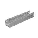 Лоток листовой перфорированный 100х80 L3000 сталь 0.7мм «БЫСТРЫЙ МОНТАЖ ПЛЮС» LPplus80-100-0.7-3000 оцинк. КМ PL0234