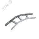 Угол лестничный горизонтальный 45 гр. 70х400х1,5 мм HD85 LGL45-70-400-1.5 HD85 КМ-профиль