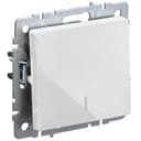 BRITE Выключатель одноклавишный с индикацией 10А ВС10-1-1-БрБ белый