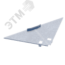 Лоток угловой НЛ-У95ц УТ2,5 (s=1,5 мм) Н0112120470 СОЭМИ