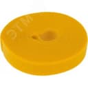 лента-липучка многоразовая 5 м х 20 мм, желтая (1 шт.), REXANT