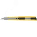 Нож технический 9 мм, усиленный, пластиковый корпус