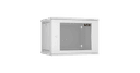 Настенный разборный шкаф TLK 19", 9U, стекло, 600х450, серый TLK TWI-096045-R-G-GY