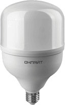 Лампа светодиодная высокомощная 82 905 OLL-T125-50-230-865-E27Е40 50Вт 6500К холод. бел. E27/E40 3500лм 176-264В ОНЛАЙТ 82905