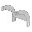 Вертикальный угол вниз CT-VD-85-600 HST