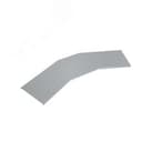 Крышка лестничного горизонтального угла 45 гр. 400 мм HD