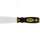 Шпатель для удаления ржавчины Профи, толщ. лезвия 1 мм, двухкомп.ручка с метал.бойком 1.5" (40 мм)