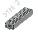 Клемма TB 1-1 бок. подключение с защелк.ножками, сечение 2,5 мм. кв., серая
