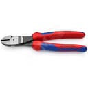 Бокорезы резка - проволока средней твердости 42мм твердая проволока 3мм рояльная струна (HRC 59) 25мм L=200мм двухкомпонентные рукоятки цвет черный Knipex