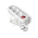 Удлинитель 3х2м S-303 с заземлением с выключателем ПВС 3х1