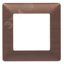 Valena LIFE Рамка 1 пост темное дерево универсальная