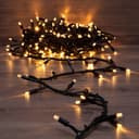 Гирлянда Кластер NeonNight 10 м черный каучук IP67 200 LED теплый белый 315256