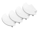 Заглушка для встраиваемого алюминиевого профиля GP1001 комплект 4шт Ambrella Light GP8100