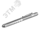 Фонарь светодиодный NPT-CM16-2AAA 0.2Вт LED 30лм 20м металл Navigator Group