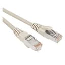Патч-корд F/UTP, 5е, 10 м Hyperline PC-LPM-STP-RJ45-RJ45-C5e-10M-LSZH-WH