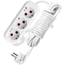 Удлинитель бытовой 3х5м с заземлением 10А У10-554 554-05 Универсал