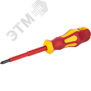 Отвертка диэлектрическая PH1x80 крест.1000В Navigator