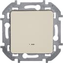 Переключатель одноклавишный с подсветкой/индикацией INSPIRIA 10 AX 250 В~ слоновая кость