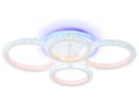 Потолочный светодиодный светильник с RGB подсветкой и пультом Ambrella Light FA9524