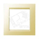 15 Рамка на 1 пост слоновая кость Simon