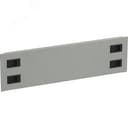 Фальш-панель by ZPAS  19" 3U крепление на защелках серая РФ