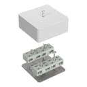 Коробка огнестойкая разветвительная для кабель-канала 40-0450-FR6.0-4-8-Р Е15-Е60 RAL9003 75х75х30 (87 шт/кор) Промрукав