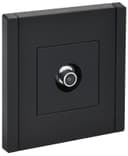 Розетка TV оконечная FORTE&PIANO FP128 черн. IEK FP-A10-O-K02