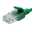 Патч-корд SUPRLAN UTP 5e 4x2 26AWG (7x0.16mm) Cu LSZH зеленый 0,5м